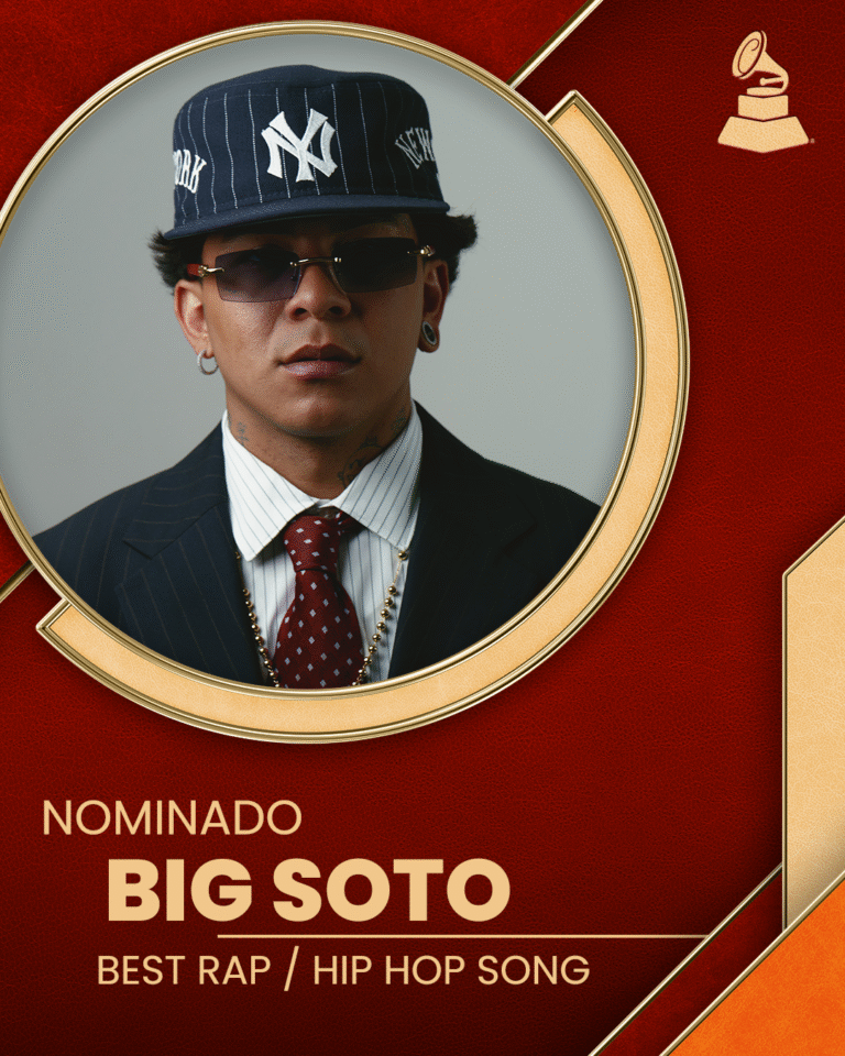 ARTE BIG SOTO- NOMINACION LATIN GRAMMY